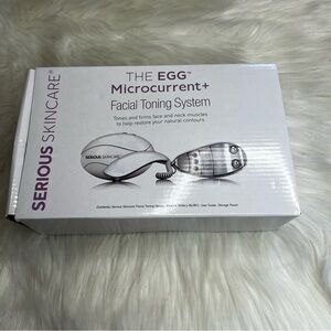 SERIOUS SKINCARE The Egg Microcurrent+ Facial Toning System NEEDS BATTERY